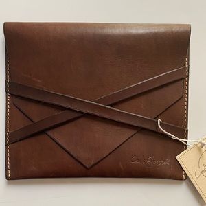 Camila Gangotena of St. Petersburg Florida Custom Leather Pouch